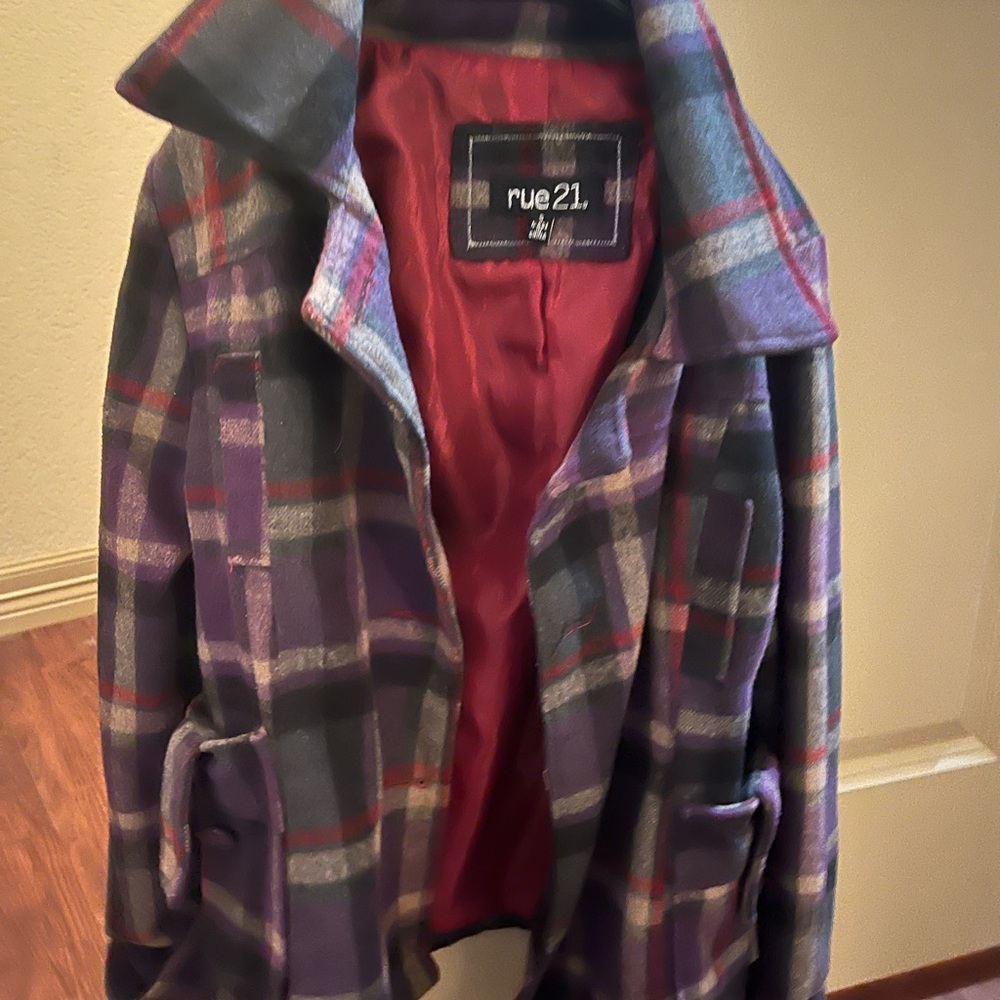 Purple shacket